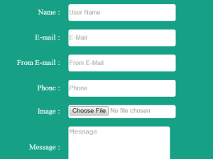 php script to send mail with attachment