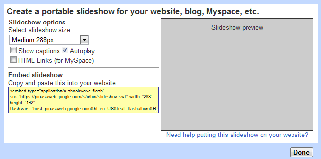 how to add slideshow in blogger or wordpress website