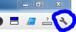 Google chrome wrench icon to access incognito window Google chrome wrench icon to access incognito window