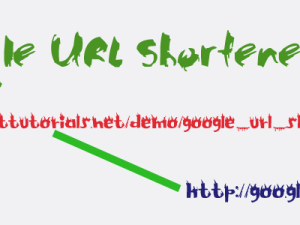 Google-URL-shortener-api-service-tutorial php script