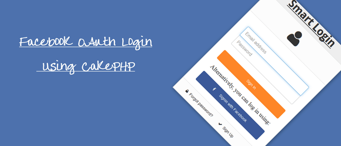 Facebook OAuth Login Using CakePHP